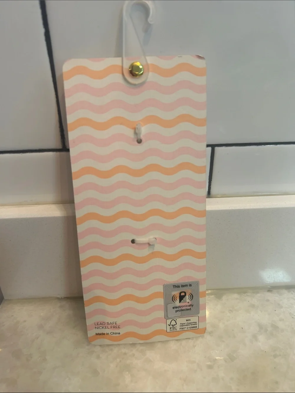 Piper Pastel Hot Air Balloon Bag Charm & Key Chain